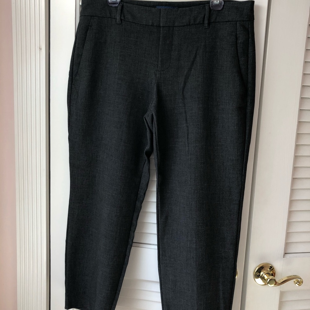Gray Old Navy Straight Leg Pants